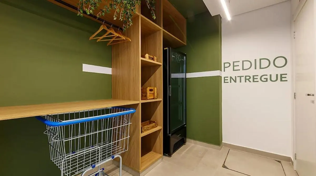 Apartment New Studio Aeroporto Congonhas Noise-Reducing Window Sao Paulo Brazil